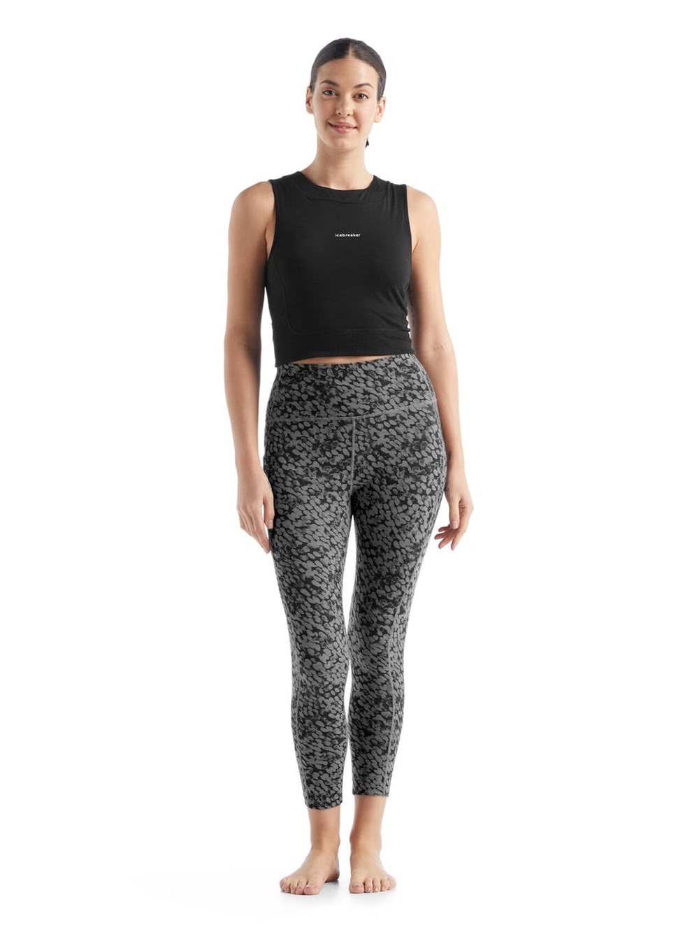 Icebreaker | Fastray High Rise
Tights | Forest Shadows | Size XS